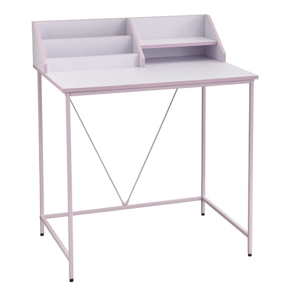 TMS Quincy Kids Contemporary Writing Desk with Hutch, Multiple Colors