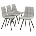 thumbnail image 1 of TMS Rho Indoor Dining Chairs, Set of 4, Gray, 1 of 6