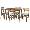 thumbnail image 1 of TMS Rika 5-Piece Indoor Mid Centry Dining Set, 1 of 9
