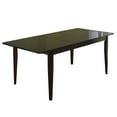 thumbnail image 1 of TMS Tilo 75" Indoor Butterfly-Leaf Dining Table, Wenge, 1 of 6