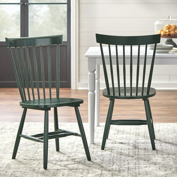 TMS Venice Dining Chair (set of 2), Green