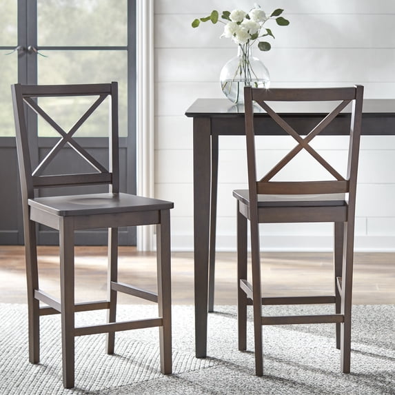 TMS Virginia Cross-Back Stool, 24