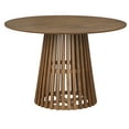 thumbnail image 1 of TMS Winslow Round Indoor Wood Dining Table, Walnut, 1 of 8