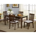 thumbnail image 1 of TMS Woodward 5-Piece Indoor Dining Set, Includes Table and Chairs, Brown/Gray, 1 of 6