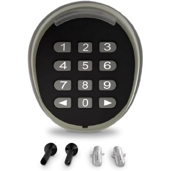 TMT KeyPad P2 Wireless Keypad, Keyless Entry Keypad with Digital Code Panel, Security Control for Automatic Swing Gate Opener, Remote Operator Accessory for Outdoor Use