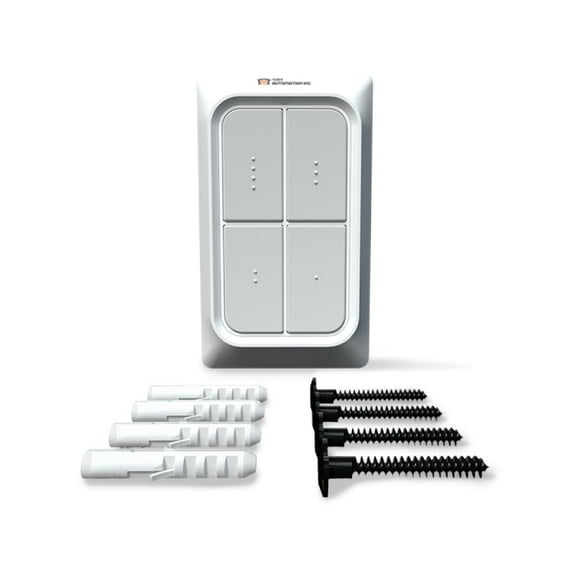 TMT PB1 Wireless Push Button, Wireless Release Switch for Automatic Gate Opener, Customizable Four Channel Buttons, Door Access Control System, Momentary Contact Switch for Outdoor Use