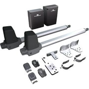 TMT Terrier 200 Dual Automatic Gate Openers Up to 8ft and 550lb Medium Duty Swing Gate, Gate Openers with Remote Complete Kit, for Driveway with Powerful Motor APP Compatible