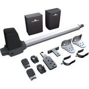 TMT Terrier 200 Single Automatic Gate Openers Up to 8ft and 550lb Medium Duty Swing Gate, Gate Openers with Remote Complete Kit, for Driveway with Powerful Motor APP Compatible