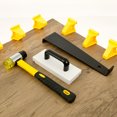 thumbnail interactive-video image 1 of Goldblatt Laminate Flooring Installation Kit - Includes Tapping Block, Pull Bar & 100 Spacers 1 of 6