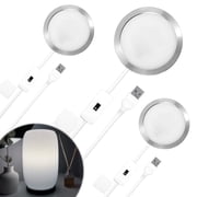 3 Pcs LED Lamp Kit 001 for Bambu Lab MH001 5V USB Warm White Puck Light for MakerWorld 3D Printed DIY Models