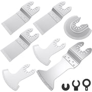 TMWEFUSC 7PCS Diamond Oscillating Multi Tool Blades for Grout Removal Tile Mortar Concrete Masonry Oscillating Multi Tool Grout Removal Blade Compatible with Multiple Brands of Tools on the Market