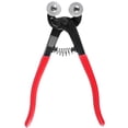 thumbnail image 1 of Heavy Duty Glass Tile Nippers, 8 Inch Wheeled Mosaic Nipper Ceramic Tile Nipper Tile Cutter Pliers Soft-grip Handle Nipper Cutting Tools for Cutting Glass Ceramic, 1 of 7