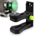 thumbnail image 1 of Wakehye Fine Tuning Bracket for Line and Point Level 1/4"-20 Male Thread L Shape Magnetic Pivoting Base with 1/4"-20 and 5/8"-11 Female Threaded Mount on Bottom for Wall and Ceiling Mount, 1 of 8