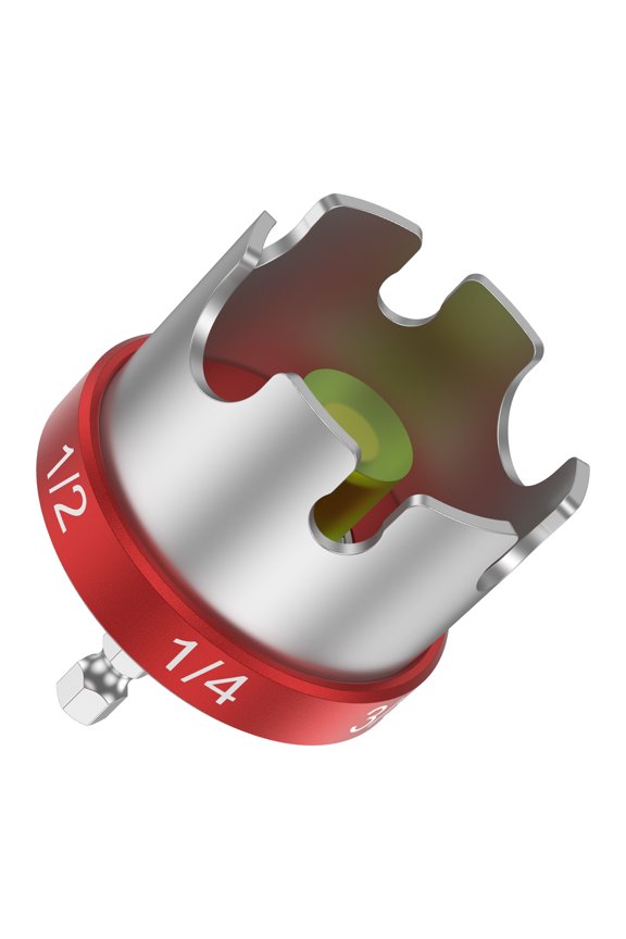 Threaded Rod Nut Runner for Fast Nut and Bolt Removal, Nut Driver Drill Attachment for Impact Drill for 1/4", 3/8", 1/2" Threaded Rods, Nut Spinning Drill Kit, Nut Remover Bolt Extractor Tool