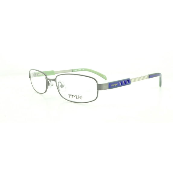 TMX BY TIMEX Eyeglasses SLIDE Gunmetal 50MM