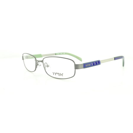 TMX BY TIMEX Eyeglasses SLIDE Gunmetal 52MM