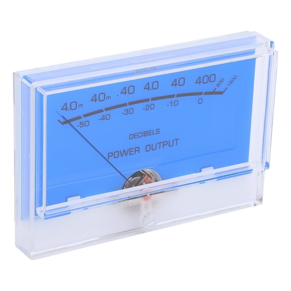 TN-105-S0518 Audio Power Amplifier VU Meter - High Accuracy DB Level Header with White Backlight (4.13 in x 2.8 in x 1.4 in)