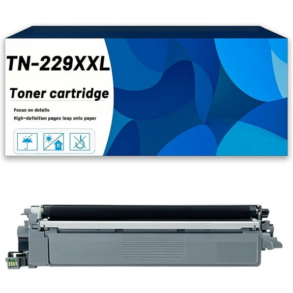 TN-229XXLBK TN-229XXLC TN-229XXLM TN-229XXLY Toner Cartridge Compatible for Brother HL-L3220cdw L3280cdw L3295cdw L3300cdw 8245cdw MFC-L3720cdw Printers,High Yield Printing