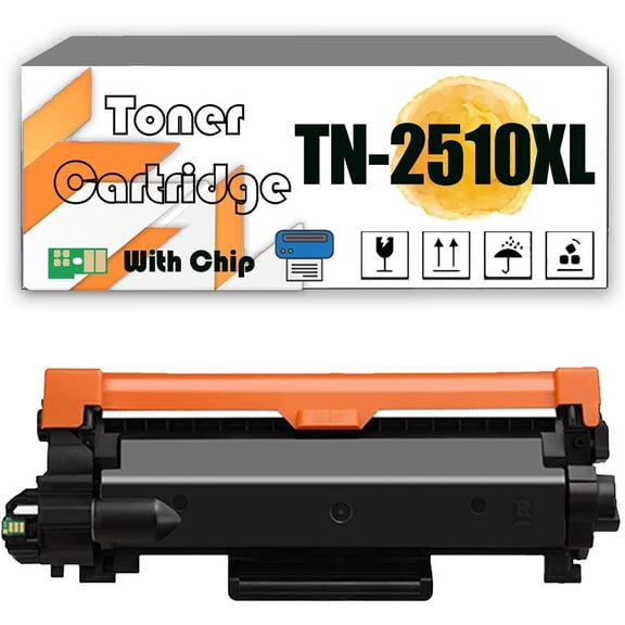 TN-2510XL TN2510XL Toner Cartridges Compatible for Brother HL-L2400DWE HL-L2442DW HL-L2400DW HL-L2445DW HL-L2447DW MFC-L2860DW MFC-L2800DW MFC-L2860DWE MFC-L2835DW Printers