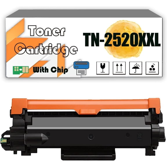 TN-2520XXL TN2520XXL Toner Cartridges Compatible for Brother DCP-L2508DW DCP-L2518DW DCP-L2548DW DCP-L2548DW DCP-L2628DW DCP-L2648DW Printers, High Yield 5,200 Pages