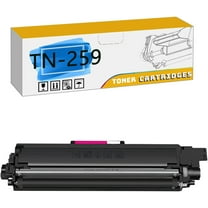 TN-259 TN259 TN-259BK TN-259C TN-259M TN-259Y Toner Cartridges Compatible for Brother MFC-L8240CDW MFC-L8390CDW MFC-L8340CDW Printers --- High Capacity 4,500 Pages