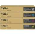 thumbnail image 1 of TN-324 TN324 Toner Cartridges Set (4-Pack, Black/Cyan/Magenta/Yellow) - TN324K TN324C TN324M TN324Y Toner Cartridge Replacement for Konica Minolta Bizhub C258 C308 C368 Printer, 1 of 8