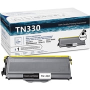TN-330 Black Toner Cartridge Compatible for Brother TN330 Toner Cartridge for MFC-7840W 7440 Printer