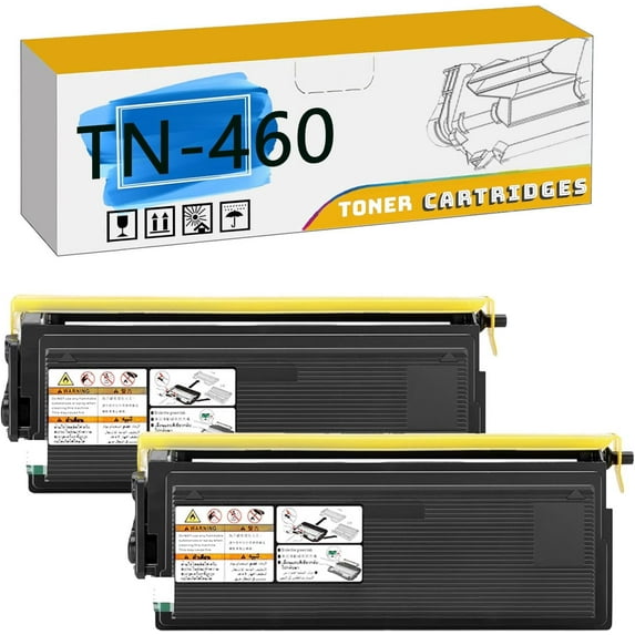 TN-460 TN460 Toner Cartridge, Compatible for Brother DCP-1200 1400 4100 4100e 4750 4750e 5750 5750e ,1030 1230 1240 1250 1270N,1430 1435 1440 1450 1470N P2500 Printers