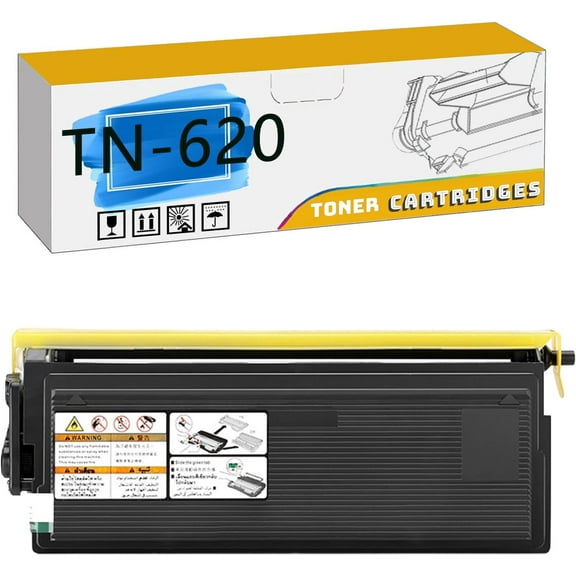 TN-620 TN620 Toner Cartridge, Compatible for Brother HL-5240 5250DN 5250DNT 5270DTGN MFC-8460C 8460N 8860DN 8870DW Printers【High Print Volume with Chip】