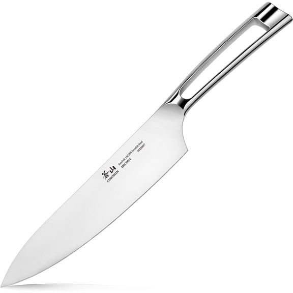 TN1 Series 1020007 Swedish 14C28N Steel Forged Chef Knife, 8-Inch