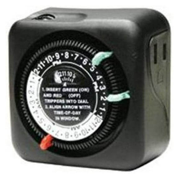 TN111RM40 Timer, Lampandsmall Appliance - Black