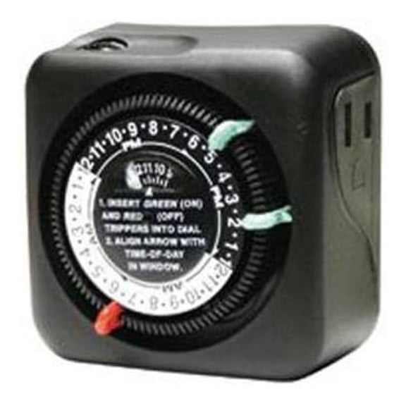 TN111RM40 Timer, Lampandsmall Appliance - Black