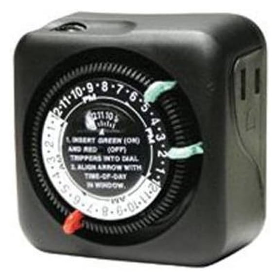 TN111RM40 Timer, Lampandsmall Appliance - Black