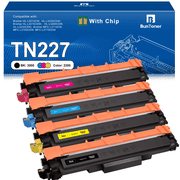 TN227 Toner Cartridge Compatible for Brother TN227 Toner for TN227 TN223 for Use with HL-L3290CDW HL-L3210CW MFC-L3750CDW MFC-L3710CW Printer 4Pack