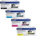thumbnail image 1 of TN229 Toner Cartridge Black Cyan Magenta Yellow 4 Pack Compatible for Brother TN229 Toner for MFC-L3720CDW MFC-L3780CDW HL-L3280CDW HL-L8245CDW MFC-L8395CDW MFC-L3765CDW Printer, 1 of 6