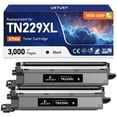 thumbnail image 1 of TN229 Toner Cartridge for Brother TN229 TN229XL Toner Cartridges to Use for Brother MFC l3720CDW, MFC l3780CDW (2 Pack, Black), 1 of 5