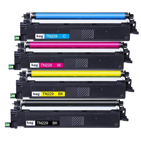 TN229 TN229XL High Yield Toner Cartridge 4 pack Compatible for brother TN229 TN229XL toner MFC-L3780 L3720 L3765CDW HL-L3220 L3280CDW Printer