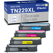 TN229 Toner Cartridge for Brother TN229 TN229XL Toner for HL-L3280CDW MFC-L3720CDW MFC-L3780CDW 4 Pack