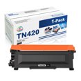thumbnail image 1 of TN420 Black Toner Cartridge Compatible Brother TN-420 Toner For DCP-7060D DCP-7065D  MFC-7240 MFC-7360N HL-2130 HL-2132 Printer, 1 of 6