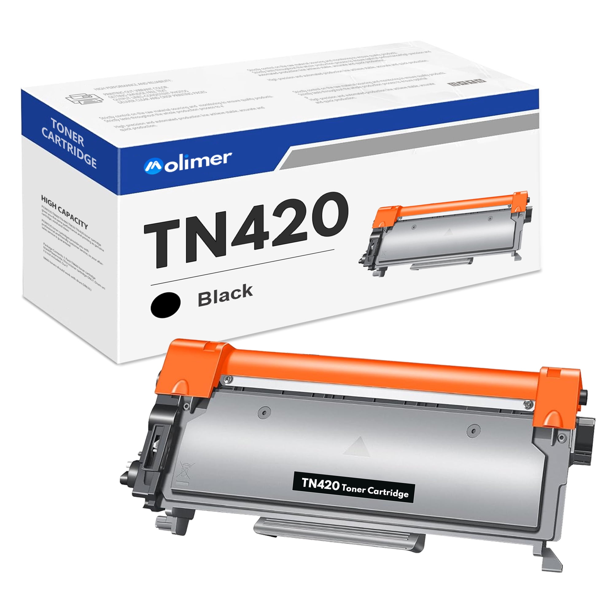 TN420 Toner Cartridge Replacement for Brother TN 420 MFC-7360N Printer ...