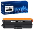 thumbnail image 1 of TN433 Compatible Toner Cartridge Replacement for Brother TN 433 TN-433BK High Yield (Black, 1-Pack), 1 of 7
