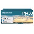 thumbnail image 1 of TN433C 1 Pack(Cyan) Compatible TN433 TN-433 High Yield Toner Cartridge Replacement for Brother DCP-L8410CDW HL-L8260CDW L8360CDW L9310CDWT L9310CDW L8360CDWT L9310CDWTT Printer Toner Cartridge., 1 of 6