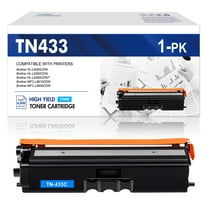 TN433C 1 Pack(Cyan) Compatible TN433 TN-433 High Yield Toner Cartridge Replacement for Brother DCP-L8410CDW HL-L8260CDW L8360CDW L9310CDWT L9310CDW L8360CDWT L9310CDWTT Printer Toner Cartridge.