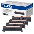 thumbnail image 1 of TN450 Toner Cartridge Black Compatible for Brother TN450 TN-450 TN420 TN-420 HL-2270DW HL-2280DW HL-2240 MF7860DW MFC-7360N DCP-7065DN MFC7860DW Intellifax 2840 2940 Printer Ink (4-Pack), 1 of 6