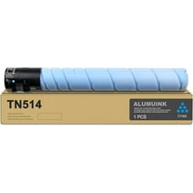 TN514 Cyan Toner Cartridge (1 Pack): AlinkTN514C A9E8430 Toner Replacement for Konica Minolta Bizhub C458 C558 C658 Printe
