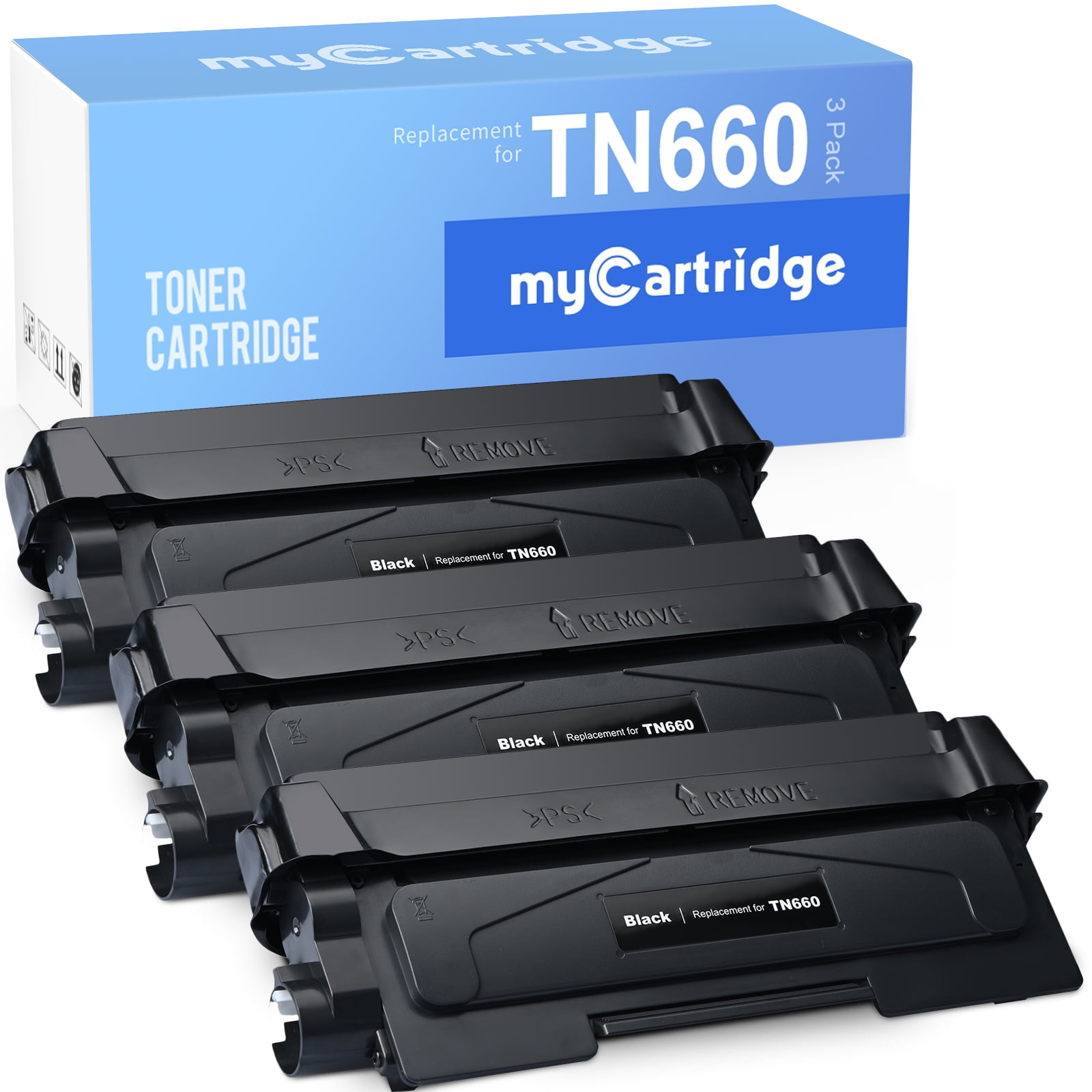 TN660 TN630 Compatible Toner Cartridge Replacement for Brother TN660