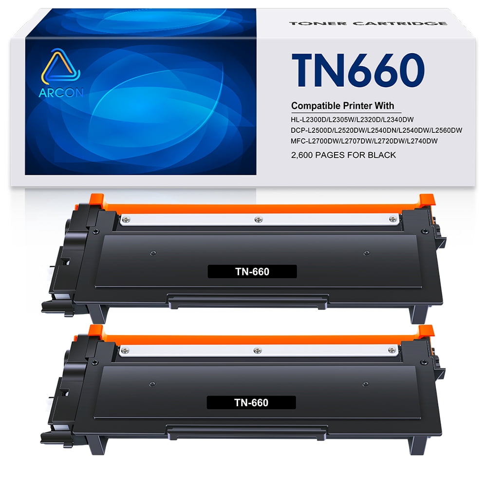 Tn660 - Cartucho De Tóner De Repuesto Para Brother | Mismo Precio En Cuotas