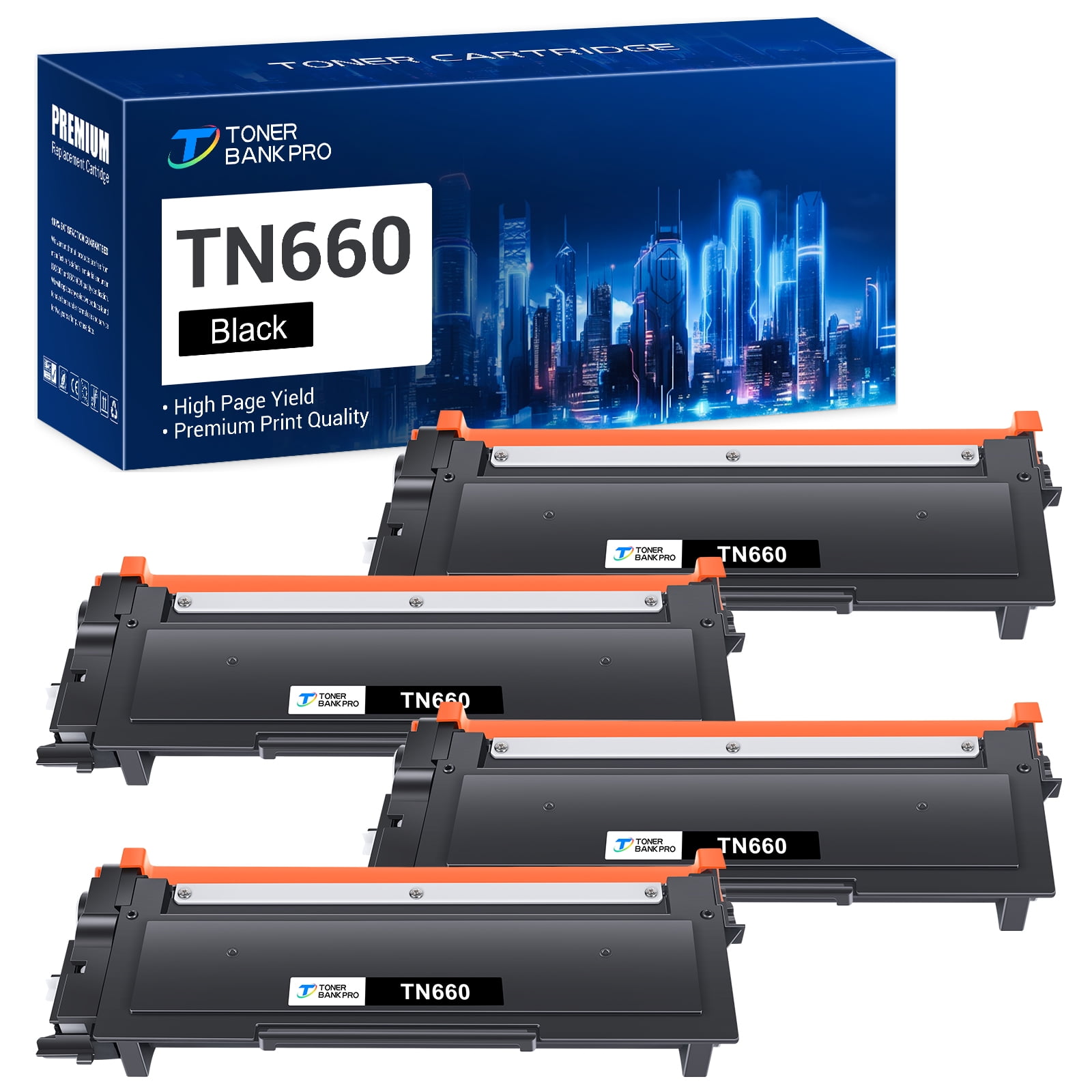 TN660 Toner Cartridge Compatible for Brother TN660 TN660 TN630 TN 660