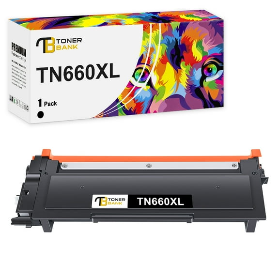 TN660 Toner Cartridge Jumbo Compatible for Brother TN-660 TN630 HL-L2300D HL-L2320D HL-L2360DN HL-L2360DW DCP-L2500D DCP-L2520DW DCP-L2540DW DCP-L2560DW MFC-L2700DW MFC-L2740DW (Black, 1-Pack)