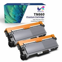 TN660 Toner Cartridge Replacement for Brother TN660 TN-660 TN 660 TN630 Compatible with HL-L2300D HL-L2380DW HL-L2320D DCP-L2540DW MFC-L2700DW MFC-L2685DW Printer (2 Black)
